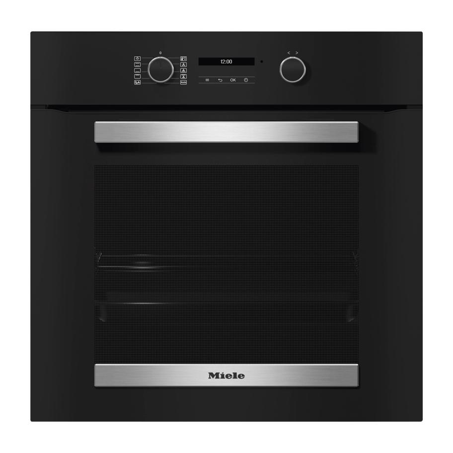 FURRË MIELE H 2465 B Obsidian Black & Stainless Steel – Electromagic