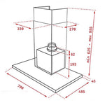 Ngarko imazhin në shikuesin e Galerisë, ASPIRATOR MURAL TEKA DLH 786 T