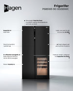 Ngarko imazhin në shikuesin e Galerisë, FRIGORIFER HAGEN PSBS185-90-002SSWC