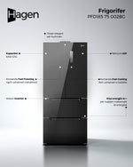 Ngarko imazhin në shikuesin e Galerisë, FRIGORIFER HAGEN PFD185-75-002BG