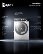 Ngarko imazhin në shikuesin e Galerisë, LAVATRIÇE HAGEN PWM8-14-002IW 8KG