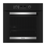 Ngarko imazhin në shikuesin e Galerisë, FURRË MIELE H 2465 B Obsidian Black & Stainless Steel