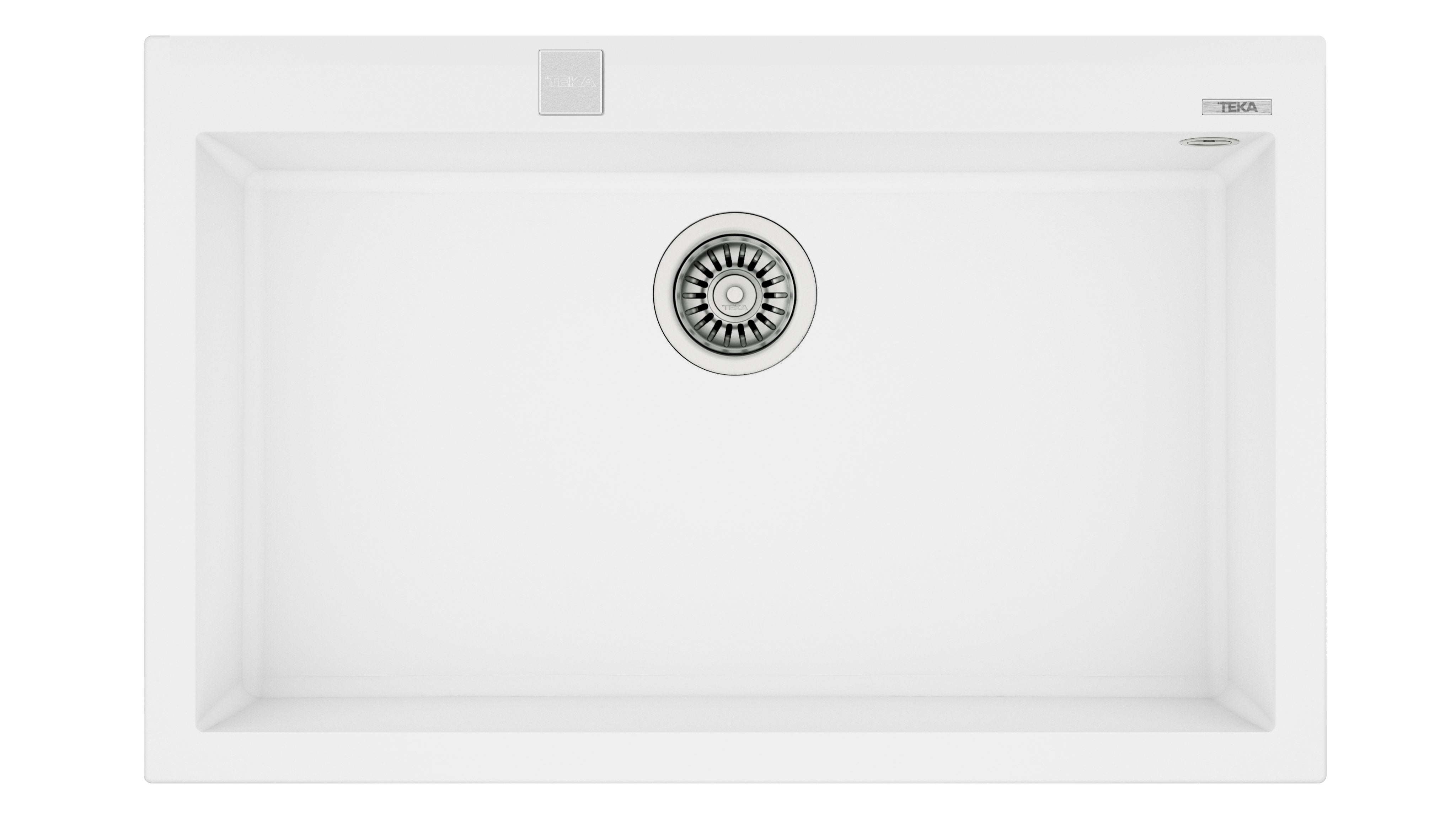 LAVAPJATE GRANITI TEKA FORSQUARE 72.40 TG Artic white