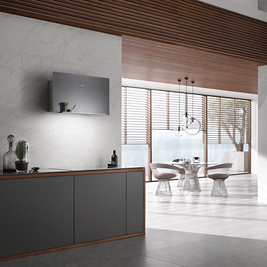 ASPIRATOR MURAL MIELE DA 9091 W Graphite Grey