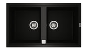 LAVAPJATE GRANITI TEKA NOVA 90 B-TG 2B Black