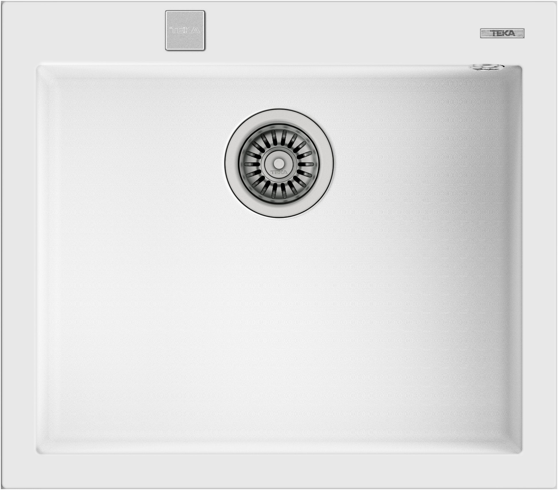 LAVAPJATE GRANITI TEKA FORSQUARE 50.40 TG Artic white