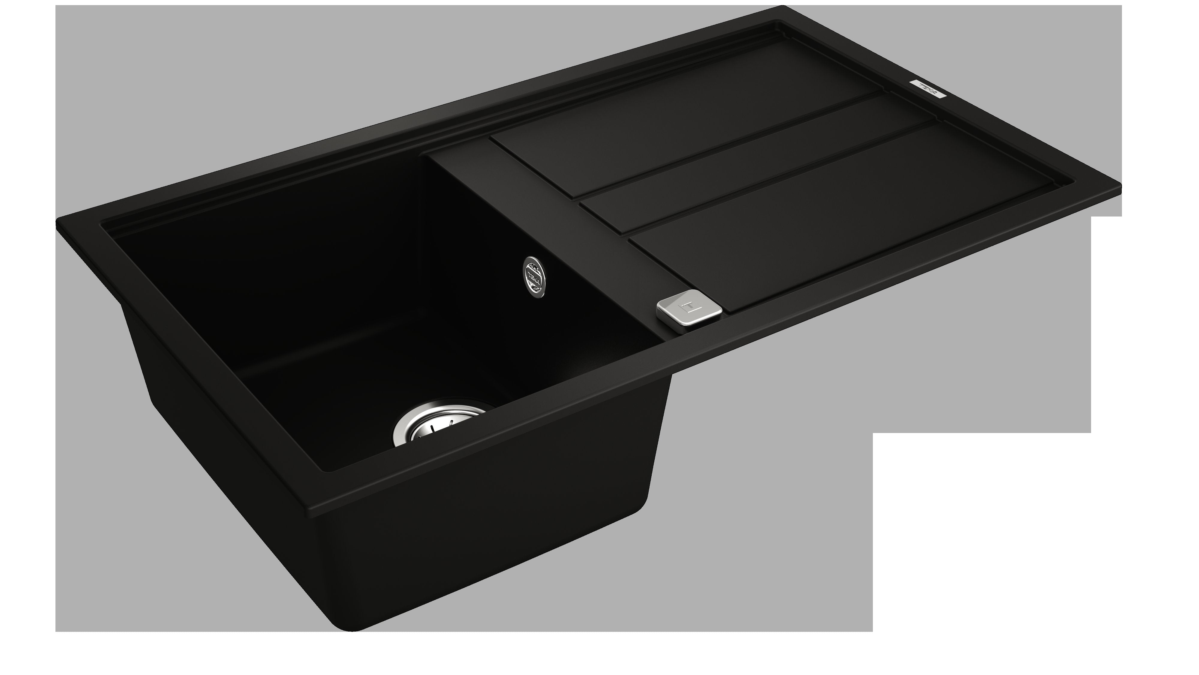 LAVAPJATE GRANITI TEKA NOVA 45 B-TG 1B 1D Black