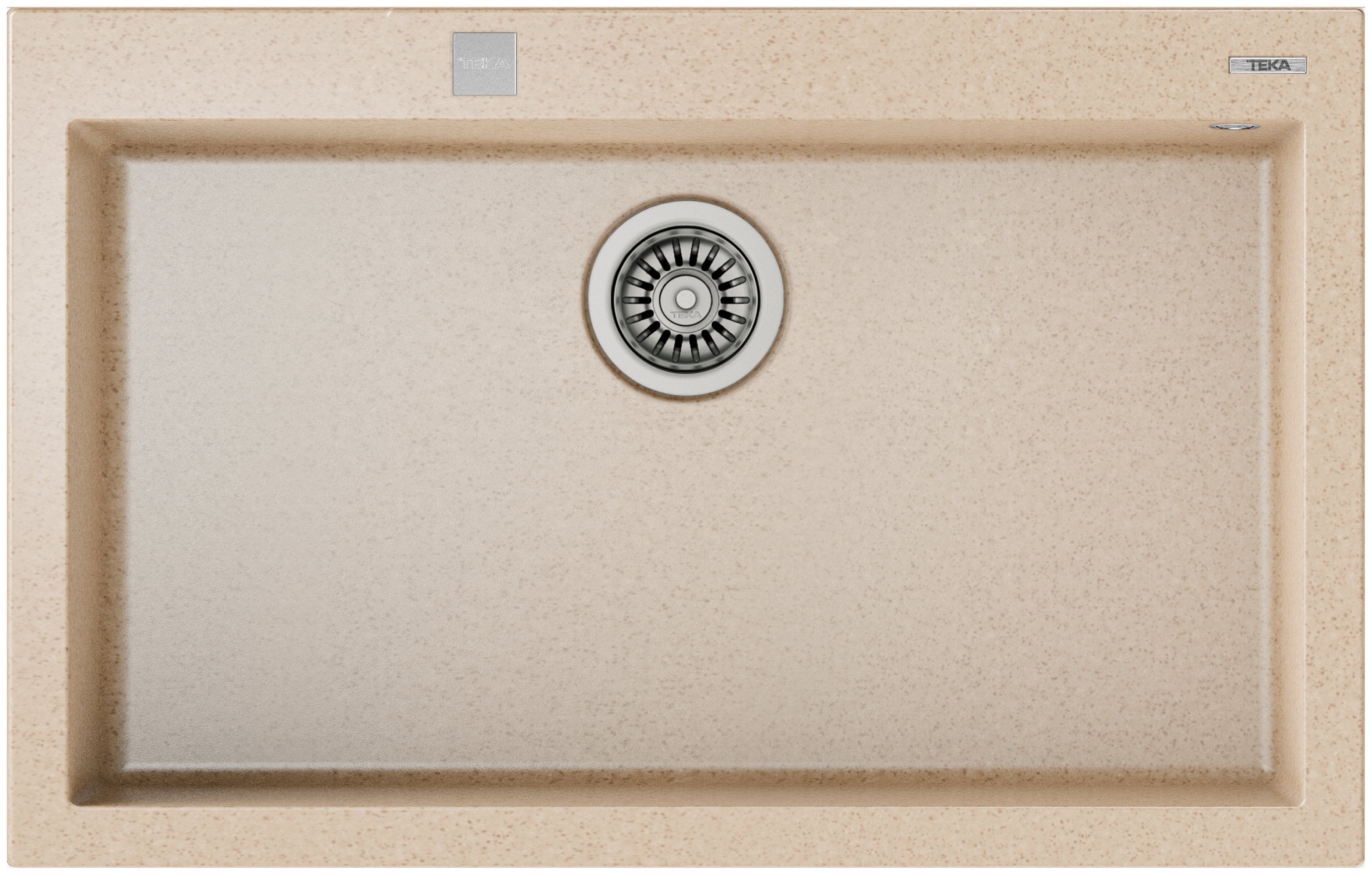 LAVAPJATE GRANITI TEKA FORSQUARE 72.40 TG Avena beige