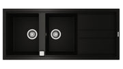 LAVAPJATE GRANITI TEKA NOVA 80 B-TG 2B 1D Black