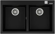 LAVAPJATE GRANITI TEKA FORSQUARE 2B 790 TG Black
