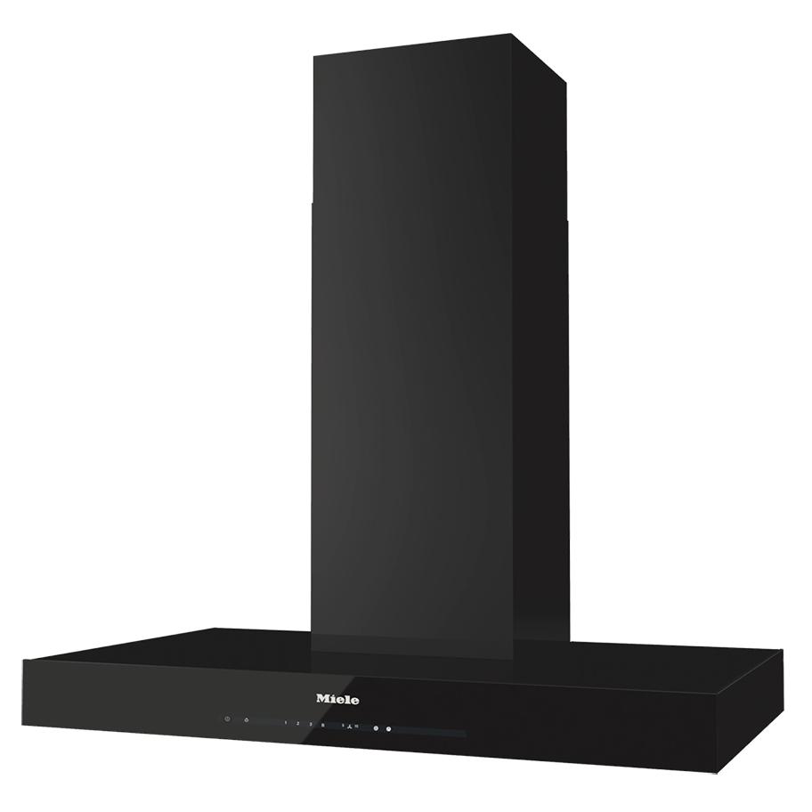 ASPIRATOR MURAL MIELE DA 6698 W Puristic Edition 6000 Obsidian Black