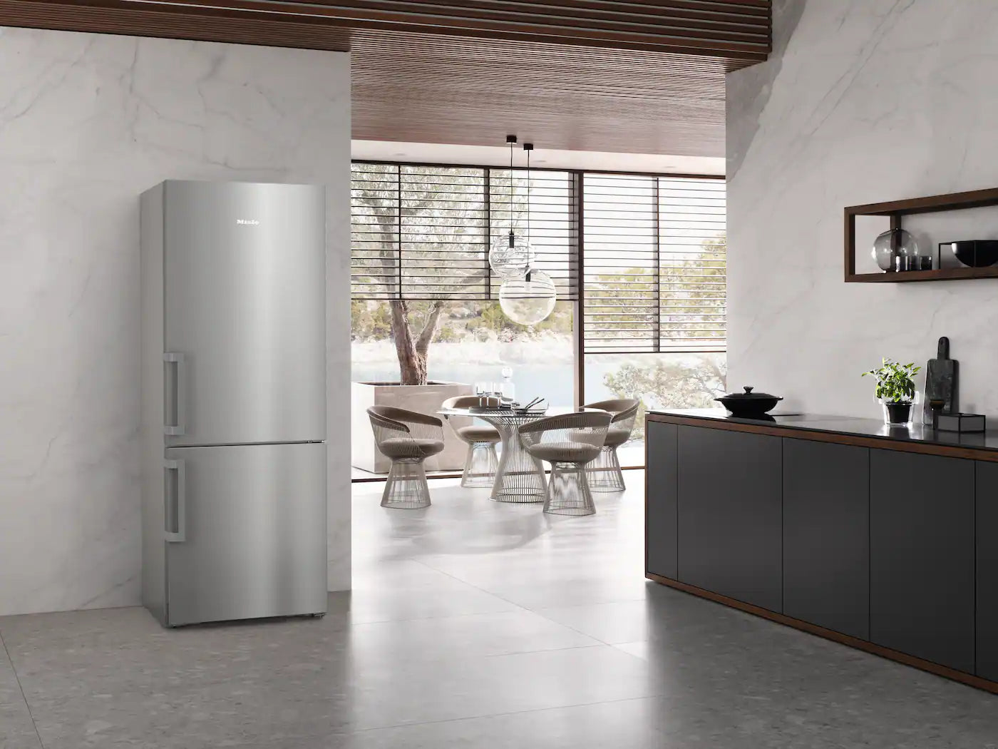 FRIGORIFER I KOMBINUAR JOINKASO MIELE KFN 4796 CD Stainless Steel