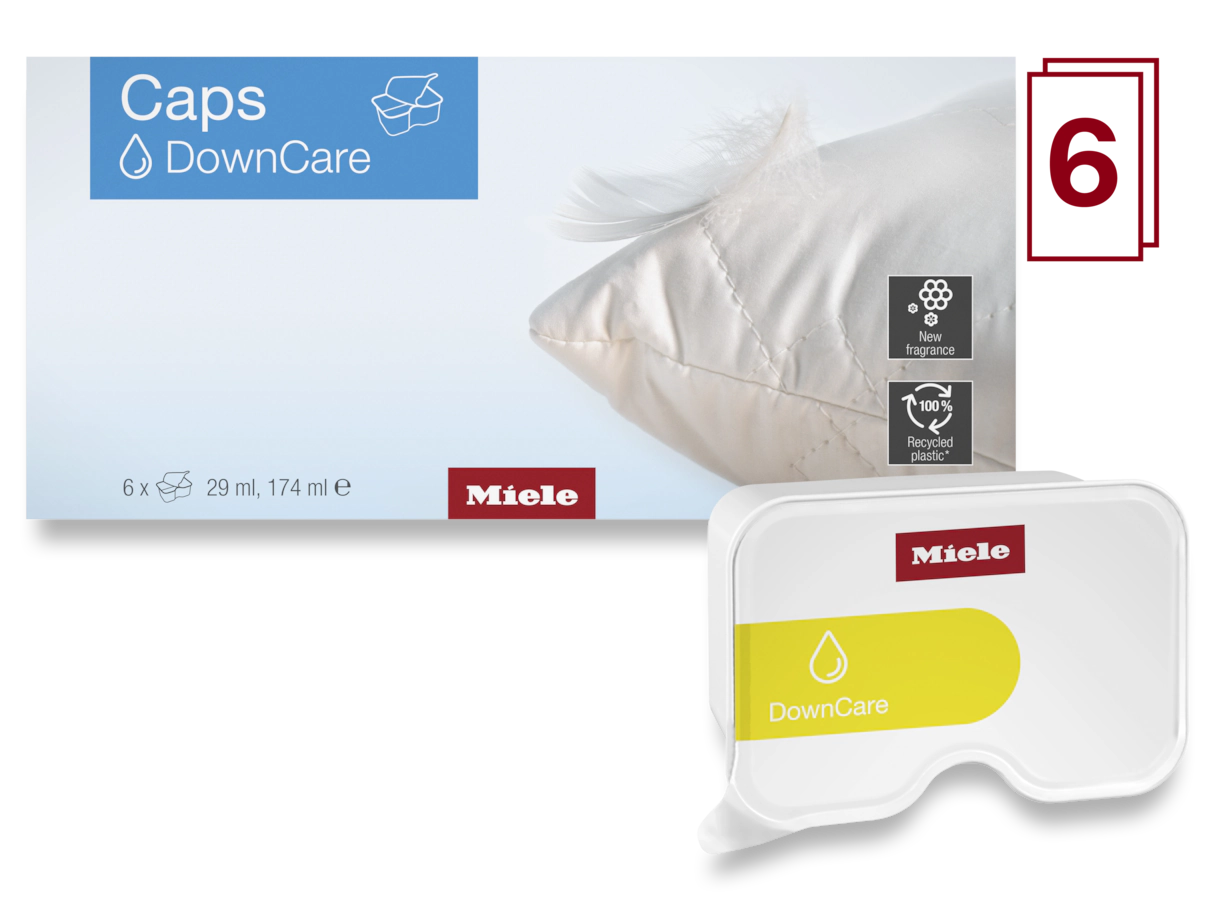 DownCare Set detergjent me kapsula për lavatriçe 6x - Miele