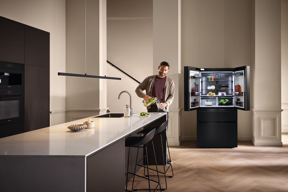 FRIGORIFER JOINKASO FRENCHDOOR MIELE KFFD 6867 Obsidian Black Matt
