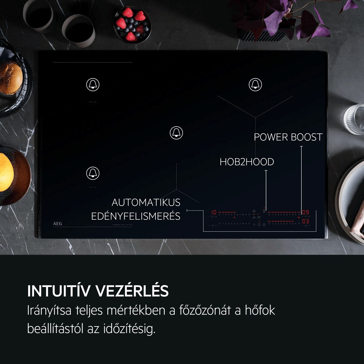 PIANURE ME INDUKSION AEG TI84IB10IT