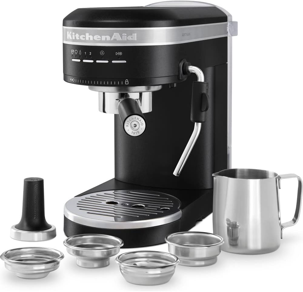 EKSPRES KAFEJE KITCHENAID-5KES6503EBK Cast iron black