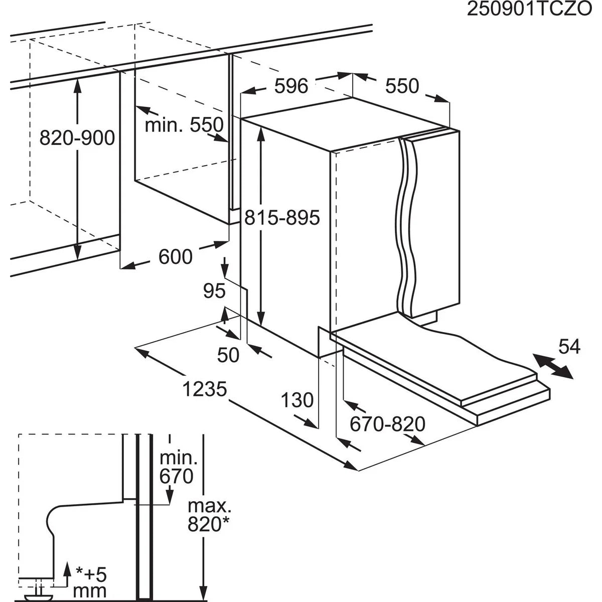 LAVASTOVILJE TOTAL INKASO AEG GI9200B2SN 60cm