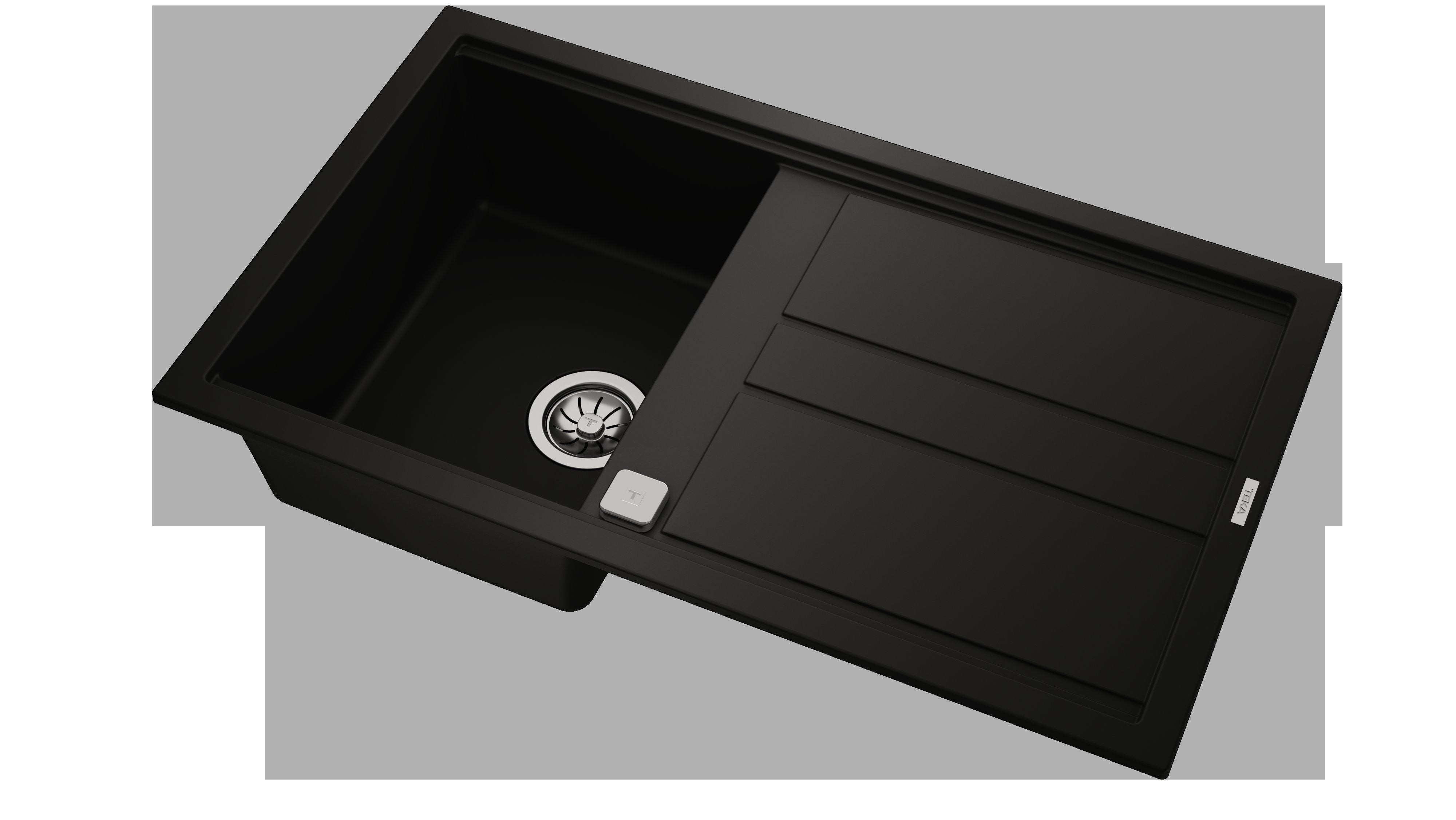 LAVAPJATE GRANITI TEKA NOVA 45 B-TG 1B 1D Black