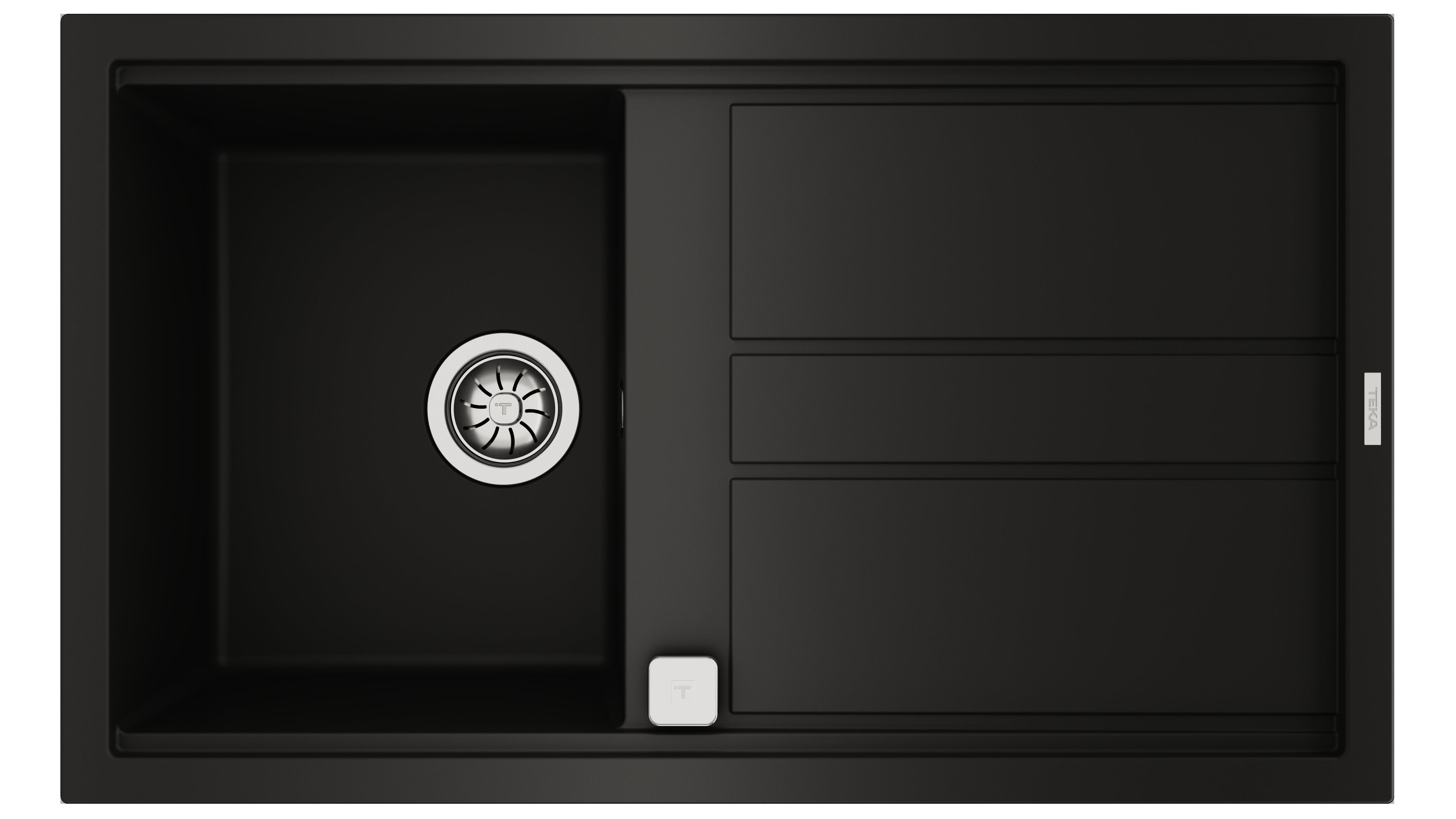 LAVAPJATE GRANITI TEKA NOVA 45 B-TG 1B 1D Black