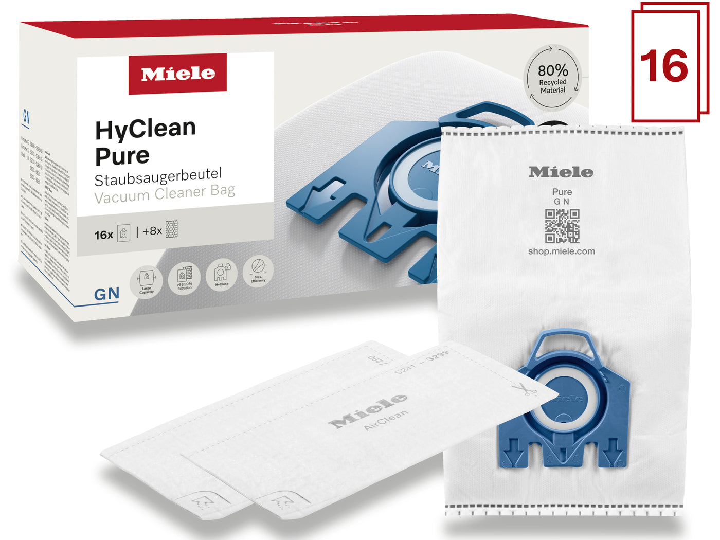 Qese Fshese Miele GN HYCLEAN PURE XXL