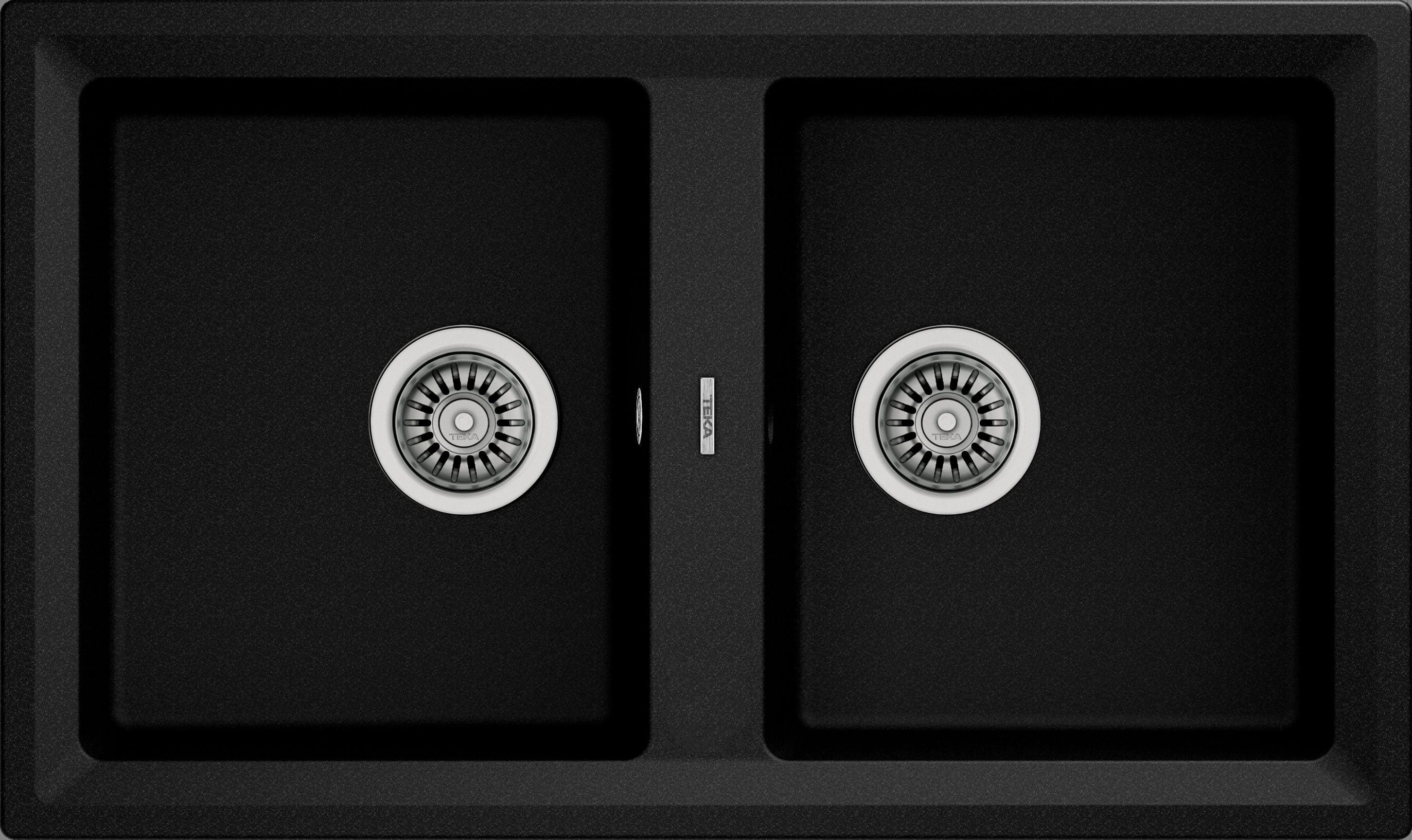 LAVAPJATE GRANITI TEKA STONE 90 B-TG 2B Metallic Black