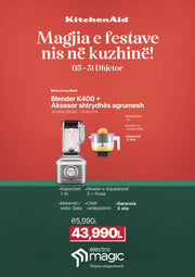 BLENDER K400 -5KSB4026EMS  + AKSESOR SHTRYDHES AGRUMESH-5KSB1CPA