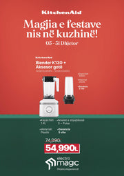 BLENDER K130-5KSB1320EWH  + AKSESOR GOTE - 5KSB2030GPJ