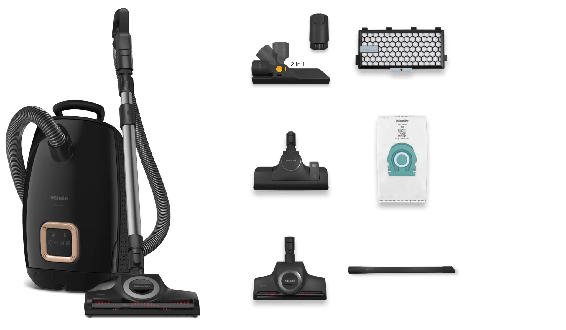 FSHESË MIELE GUARD L1 Cat & Dog Flex Obsidian Black