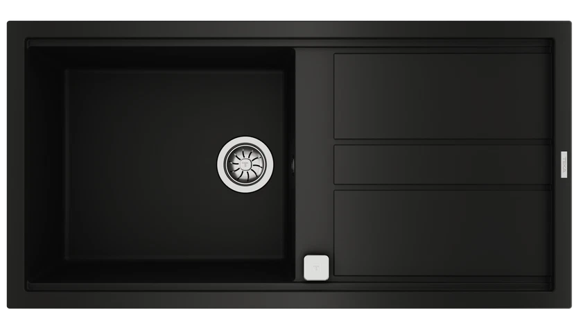 LAVAPJATE GRANITI TEKA NOVA 60 L-TG 1B 1D Black