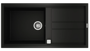 LAVAPJATE GRANITI TEKA NOVA 60 L-TG 1B 1D Black
