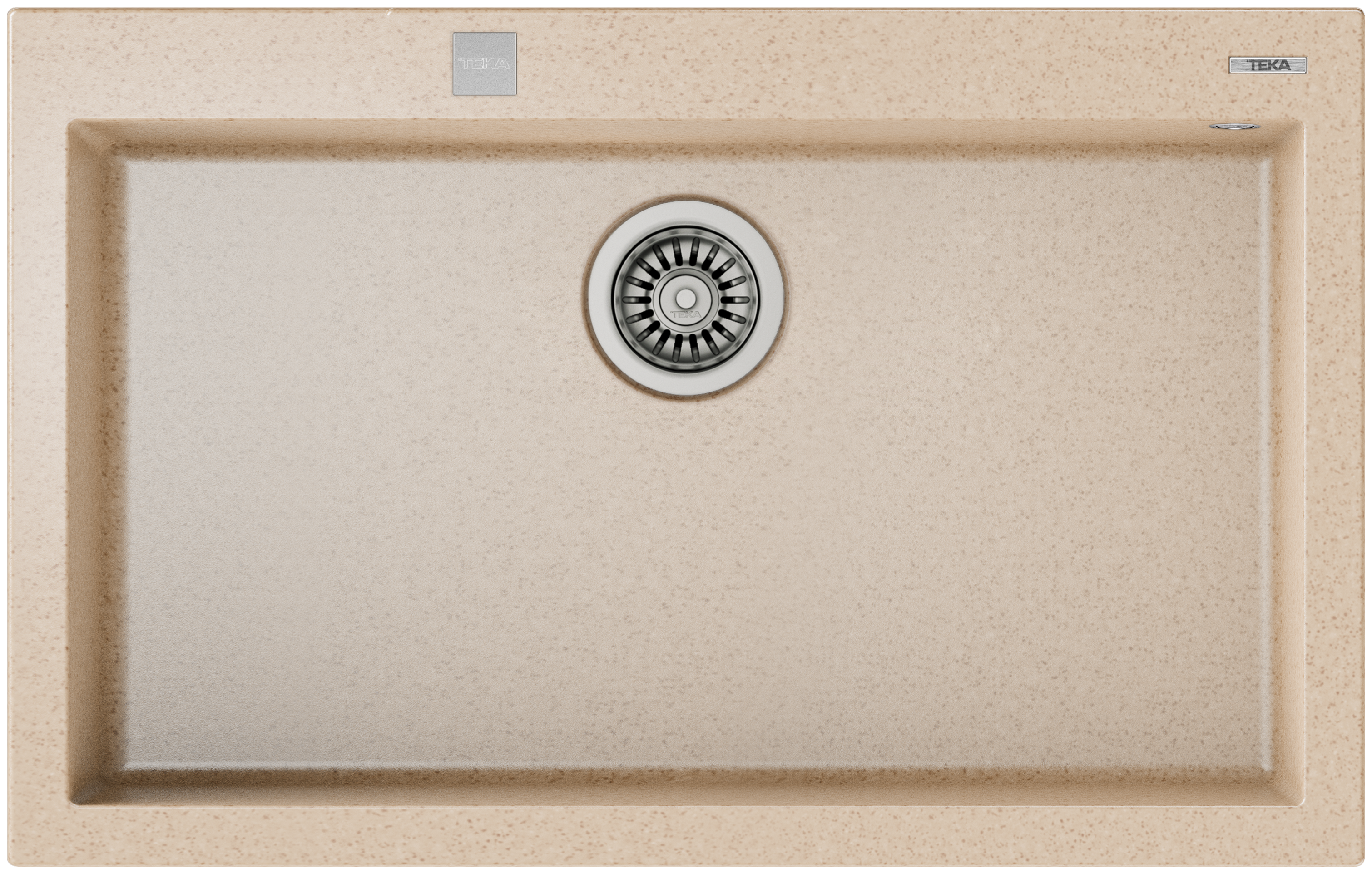 LAVAPJATE GRANITI TEKA FORSQUARE 72.40 TG Avena beige