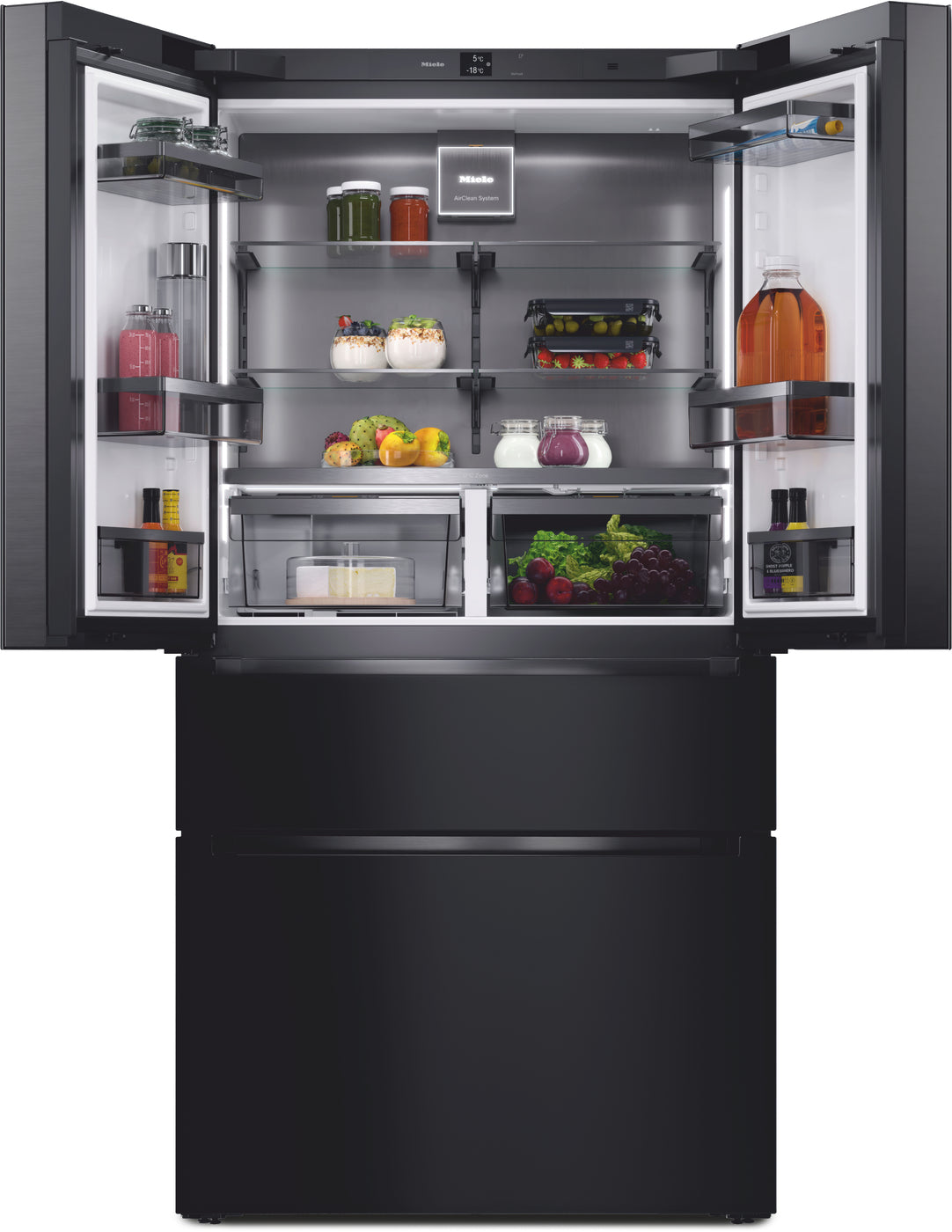 FRIGORIFER JOINKASO FRENCHDOOR MIELE KFFD 6867 Obsidian Black Matt