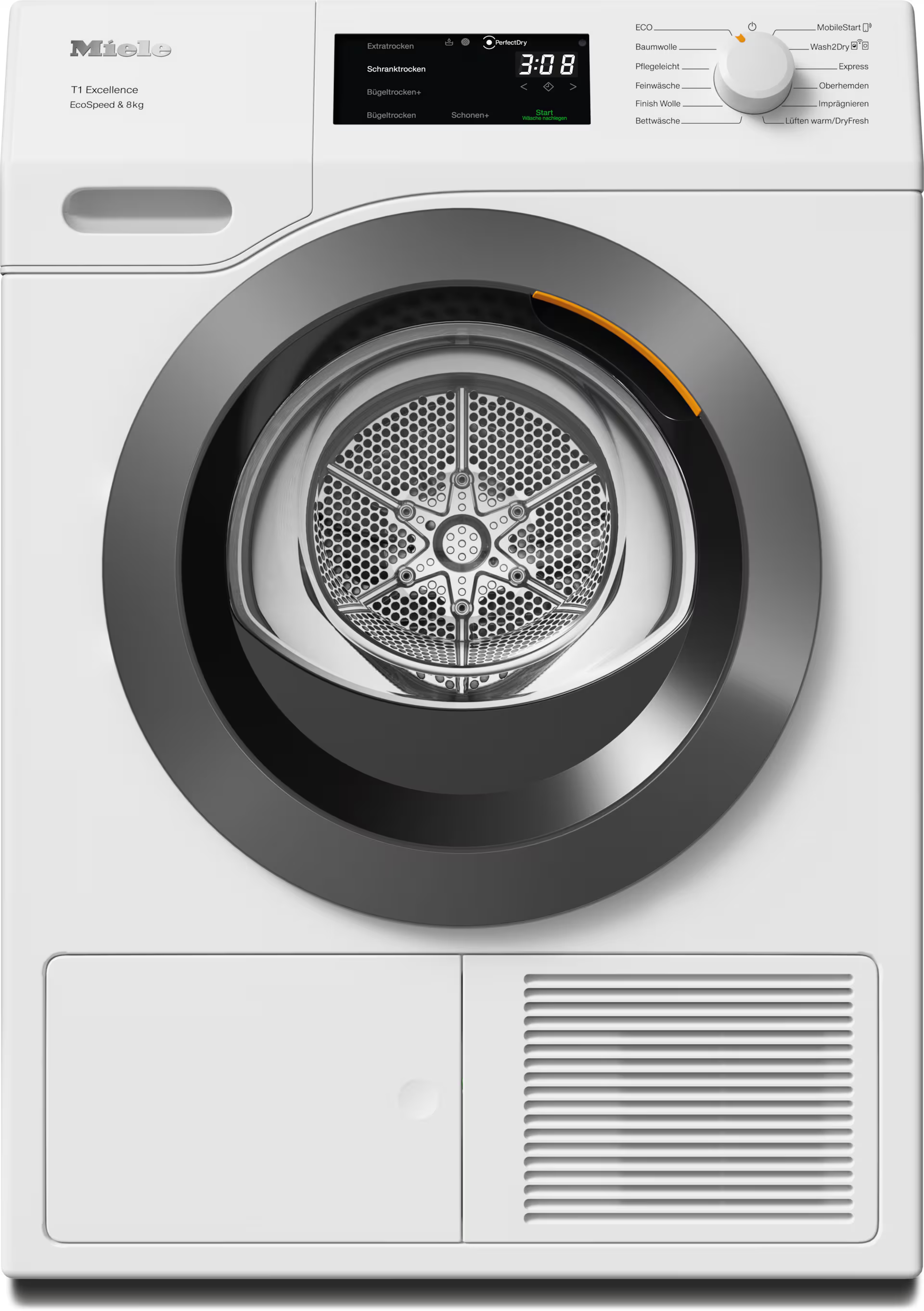 THARËSE RROBASH MIELE TEC655WP EcoSpeed 8KG