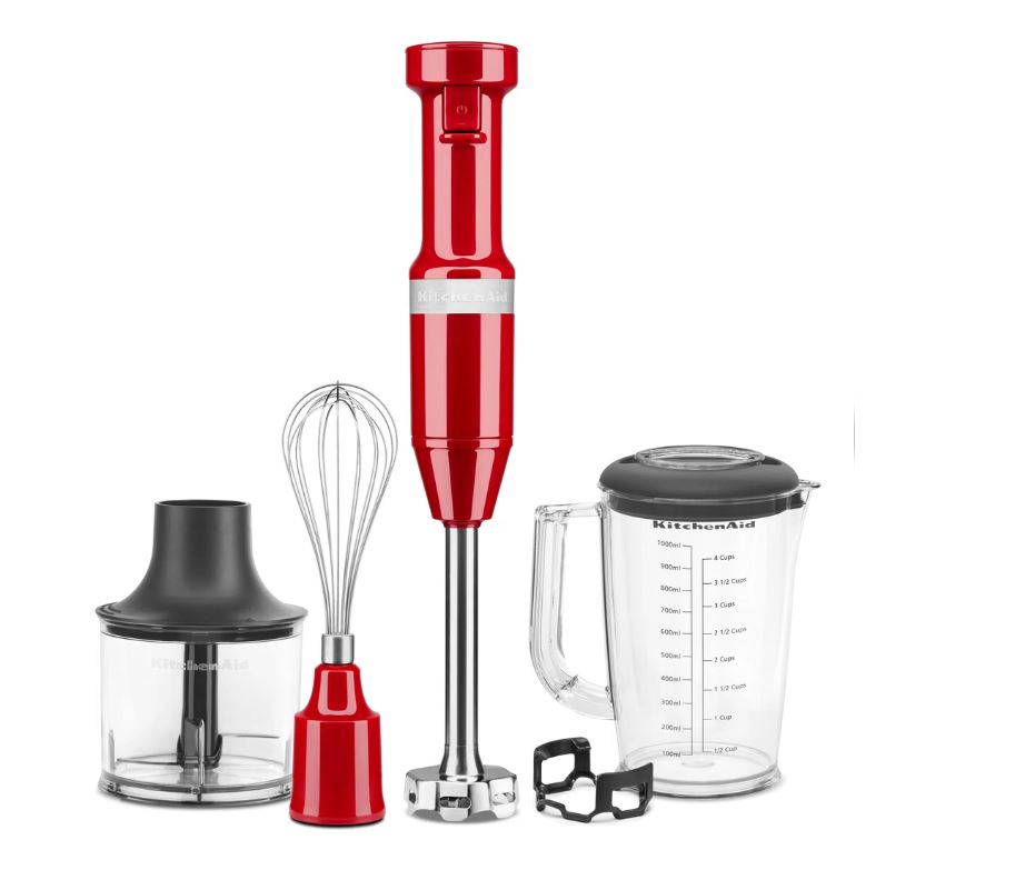 BLENDER DORE SET KITCHENAID-5KHBV83EER Imperial red