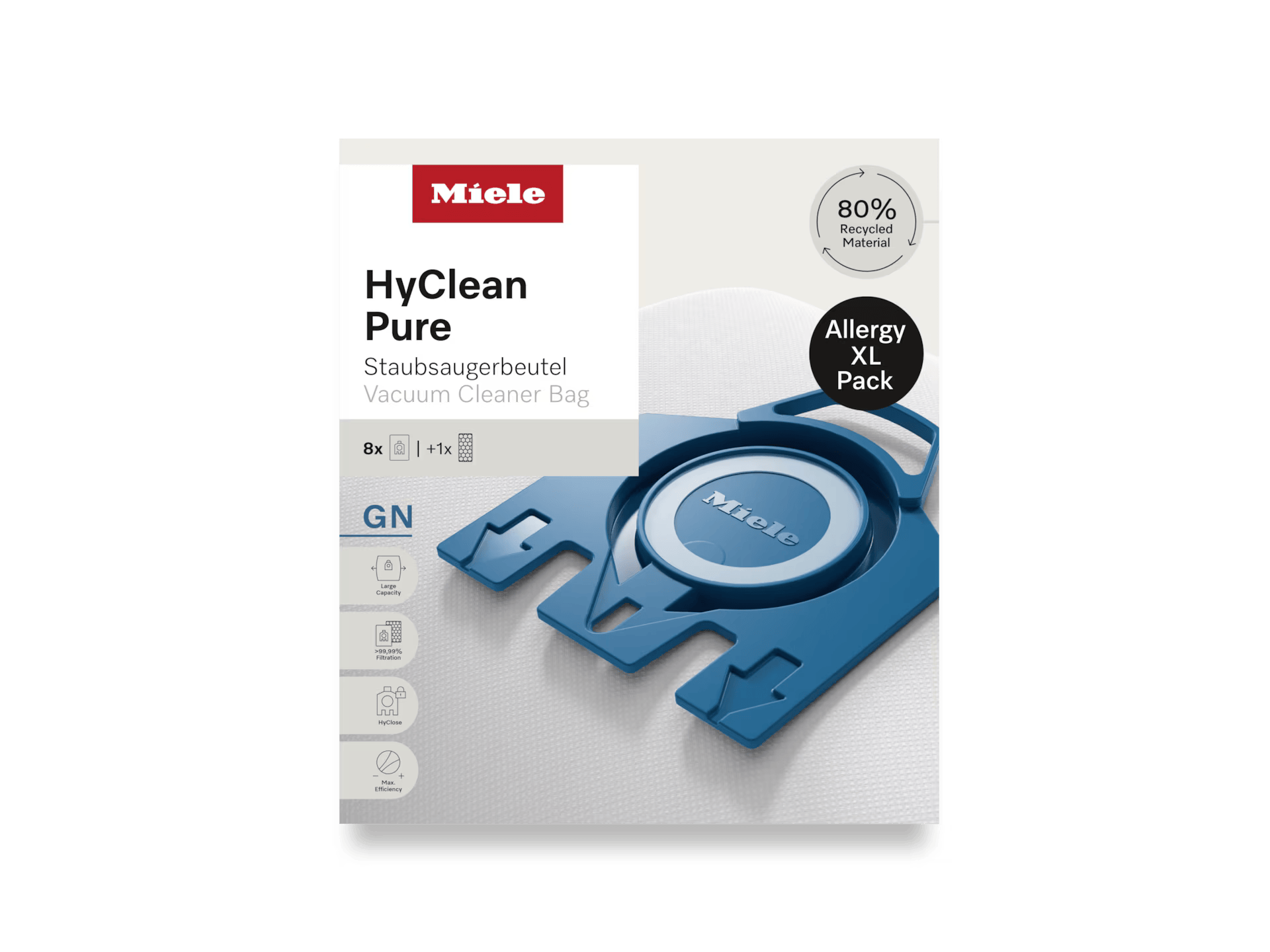 Qese Fshese Miele GN HYCLEAN PURE ALLERGY XL + HA50