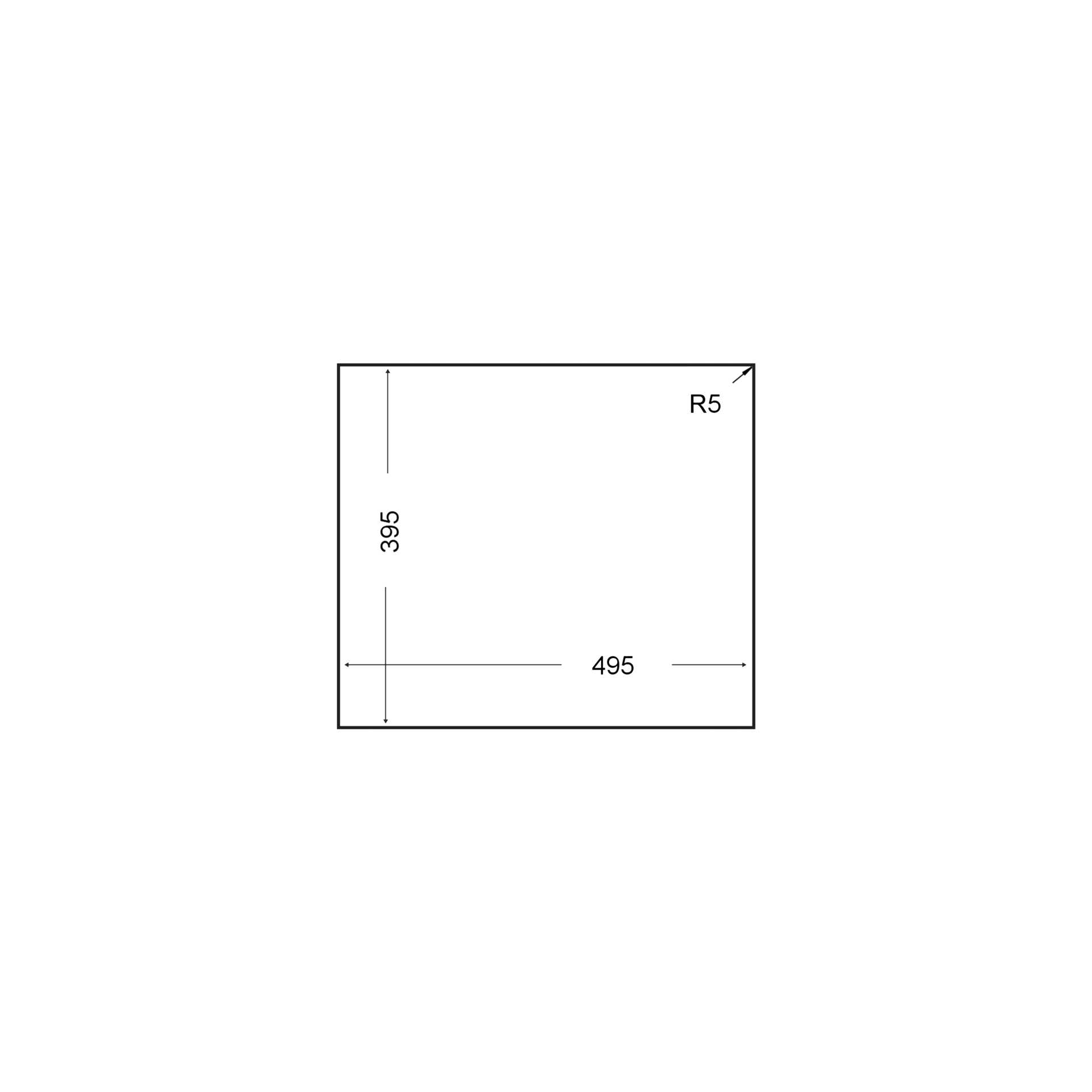 LAVAPJATE GRANITI INKASO TEKA SQUARE 50.40 TG Black