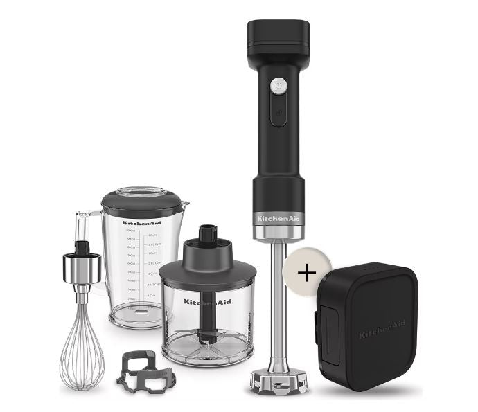 BLENDER DORE ME BATERI SET KITCHENAID GO-5KHBRV75BM Matte Black