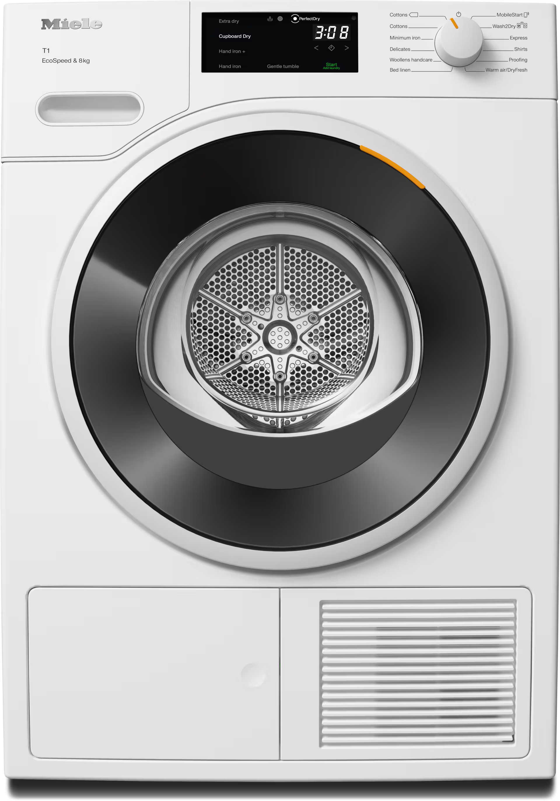 THARËSE RROBASH MIELE TWC640WP EcoSpeed 8KG