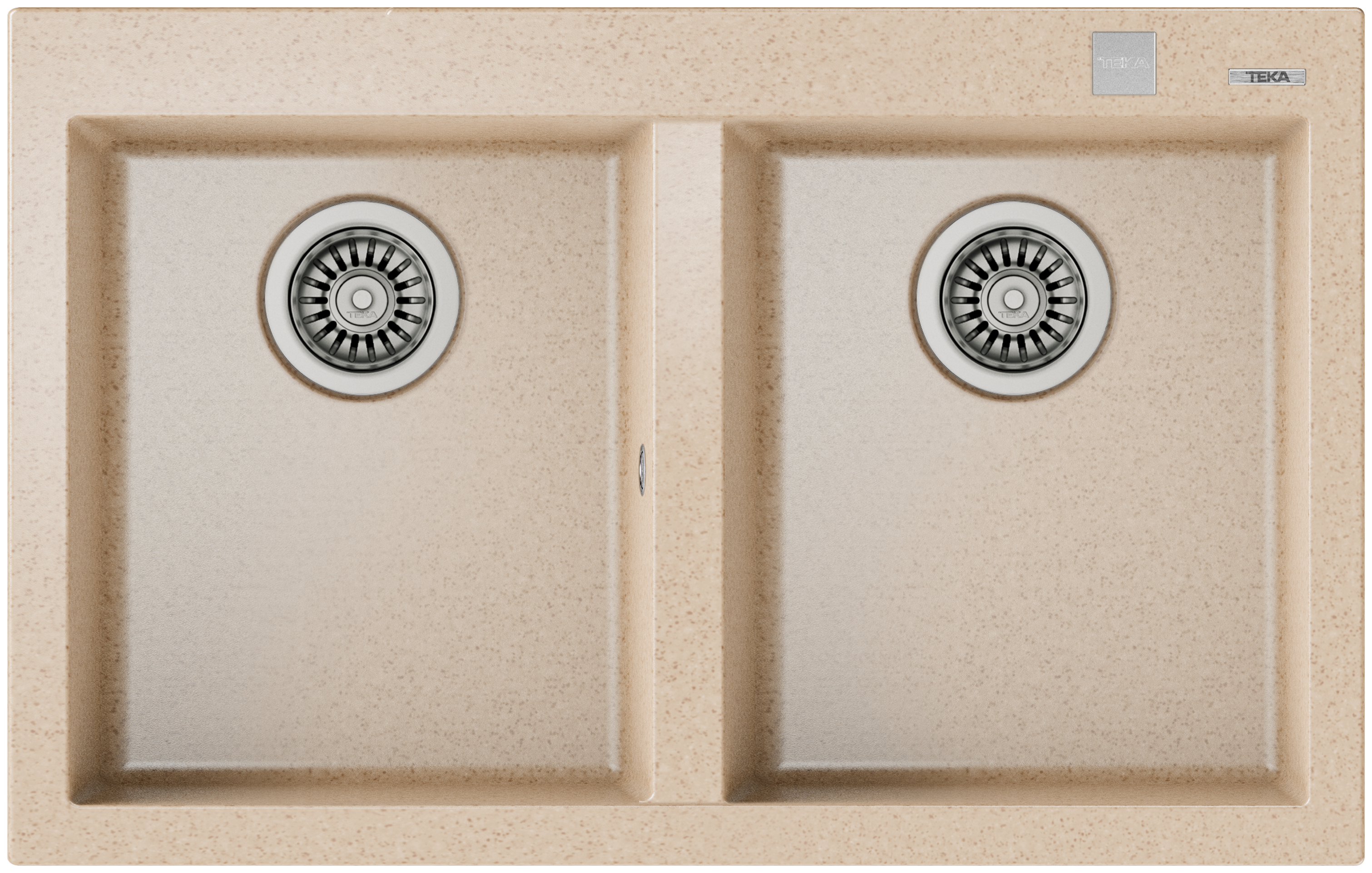 LAVAPJATE GRANITI TEKA FORSQUARE 2B 790 TG Avena beige
