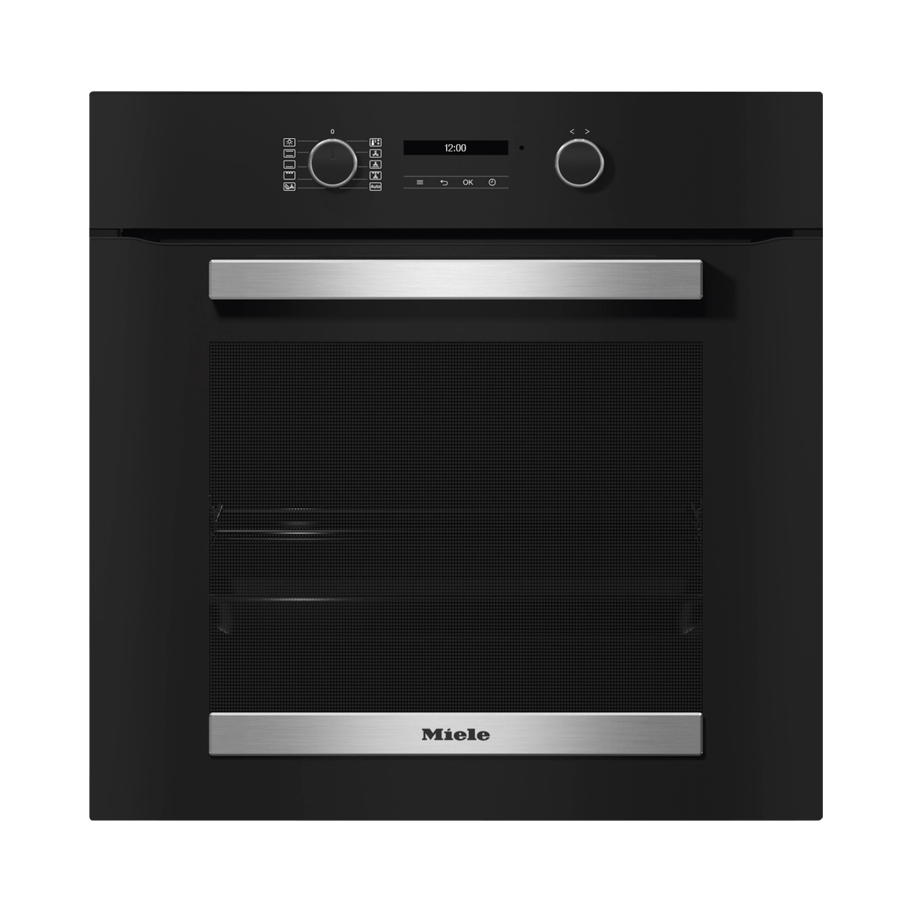FURRË MIELE H 2467 BP Obsidian Black & Stainless Steel