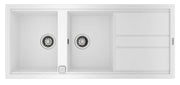 LAVAPJATE GRANITI TEKA NOVA 80 B-TG 2B 1D Artic white