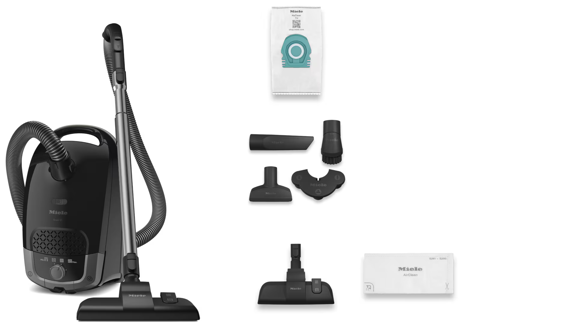 FSHESË MIELE GUARD S1 Standard Obsidian Black