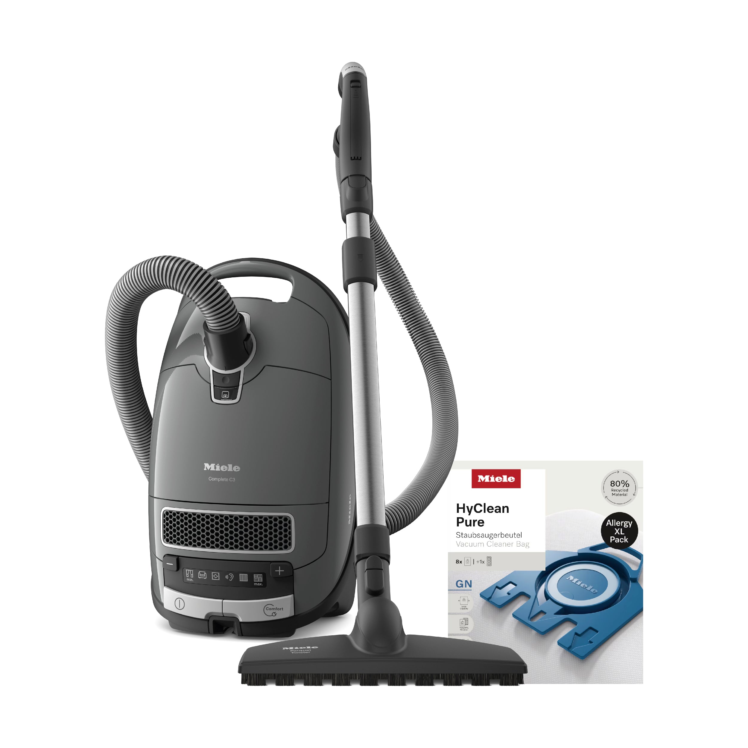 Set Fshese + Qese XL Graphite Grey