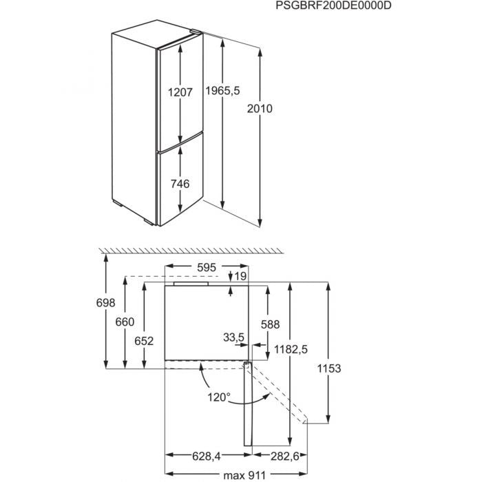 FRIGORIFER I KOMBINUAR AEG ORC8M361EL