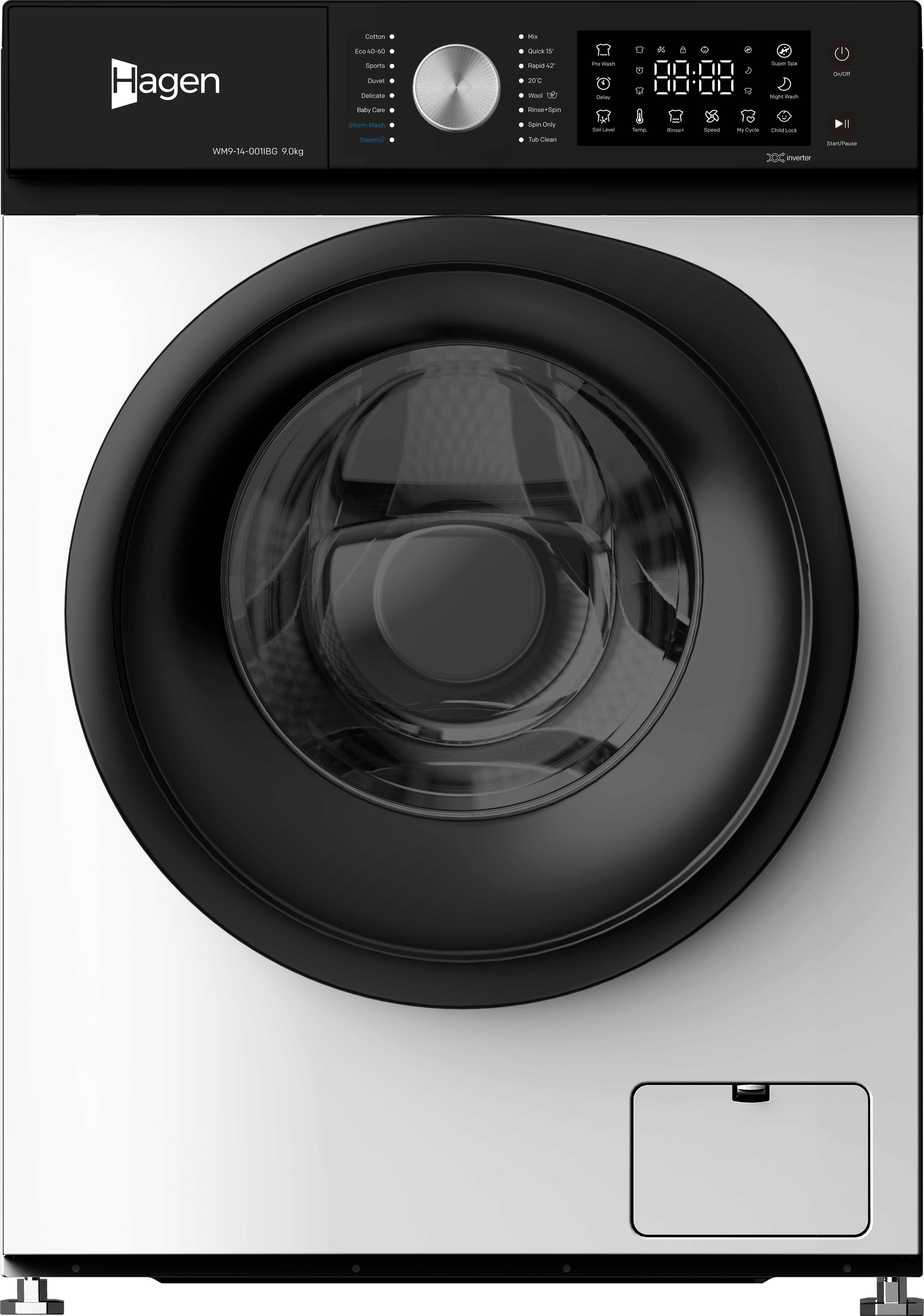 LAVATRIÇE HAGEN WM9-14-001IBG 9KG