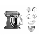 Ngarko imazhin në shikuesin e Galerisë, MIKSER STATIK KITCHENDAID-5KSM175PSEMS Medalion Silver
