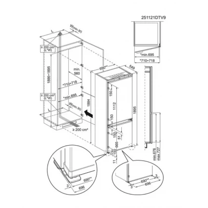 FRIGORIFER I KOMBINUAR INKASO AEG NSC7T751ES