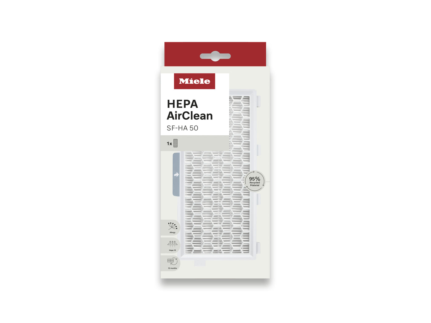 Filtër HEPA AirClean SF-HA 50 TimeStrip për C1, C2, C3, S1, M1, L1 - Miele