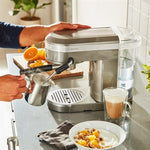 Ngarko imazhin në shikuesin e Galerisë, EKSPRES KAFEJE KITCHENAID-5KES6503EMS Medalion silver
