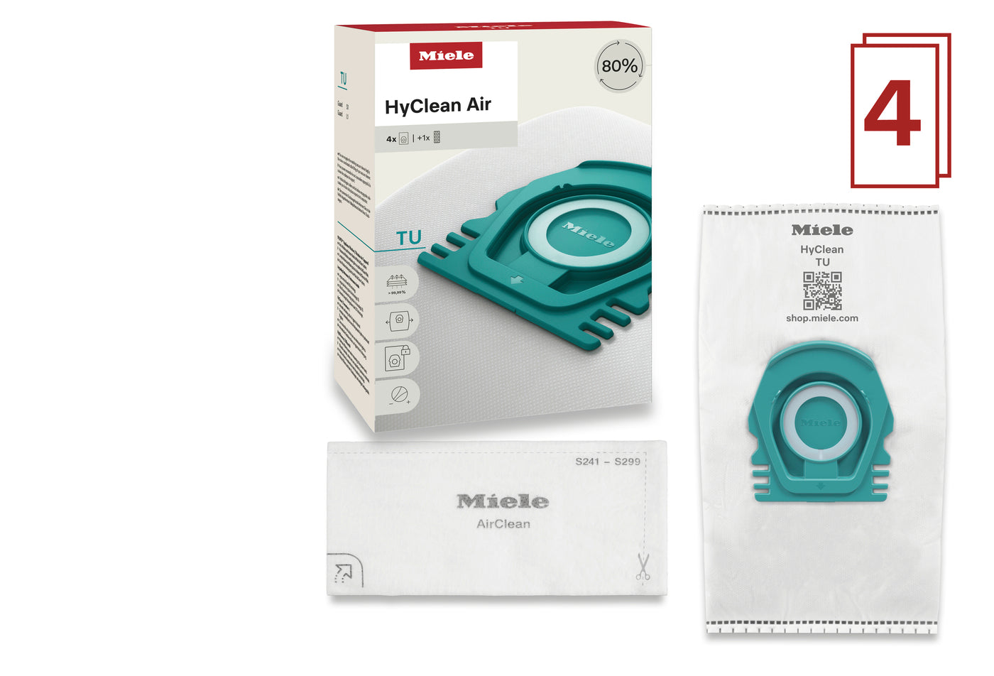 Qese fshese Miele TU HYCLEAN PURE